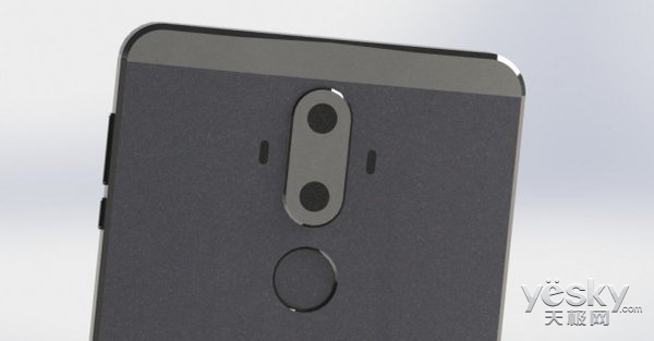 疑似华为Mate9真机谍照亮相:后置双镜头显眼